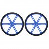 Pololu Wheels 90x10mm - blue - zdjęcie 1