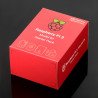 Starter kit Raspberry Pi 3 B+ wi-fi + red-white case + original power supply + microSD card - zdjęcie 1