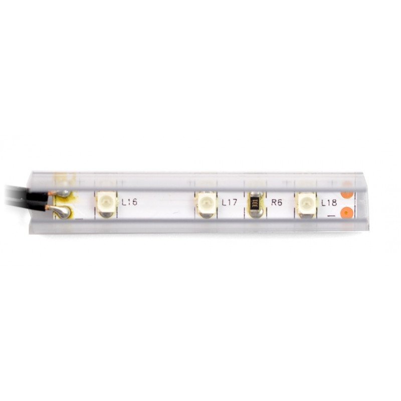 Shelf LED lighting NSP-50, 3 diodes, white and cold - 12V / 0.24W