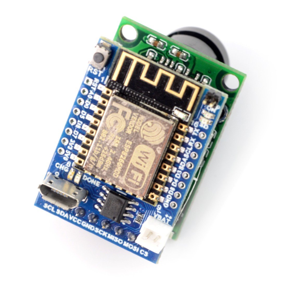 Camera ArduCam OV2640 2MPx + WiFi ESP8266 module Botland - Robotic Shop