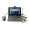 TFT LCD screen 7" 1024x600px for Raspberry Pi 3/2/B+ case+keyboard+mouse+power supply - zdjęcie 2