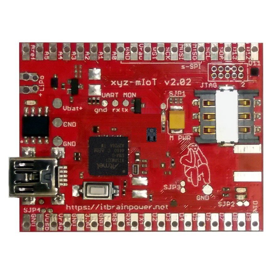 Module xyz-mIOT 2.09 BG95 Quad Band GSM + GPS + HDC2010, DRV5032 - for Arduino and Raspberry Pi