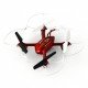 Dron quadrocopter Syma X11C 2.4GHz with camera - 15cm - red