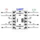 Konwerter poziomów logicznych 3,3V / 5V I2C UART SPI Konwerter poziomów logicznych 3,3V / 5V I2C UART SPI