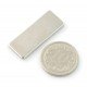 Rectangular neodymium magnet - 25x10x2mm Rectangular neodymium magnet - 25x10x2mm