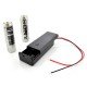 Basket for 2 AA (R6) type batteries with cover and switch Basket for 2 AA (R6) type batteries with cover and switch