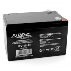 Gel rechargeable battery 12V 15Ah Xtreme