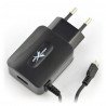 Extreme microUSB + USB 5V 3.1A power adapter for Raspberry Pi 3/2 and LattePanda - zdjęcie 1