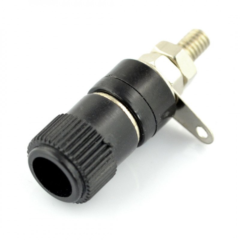 AL2437 socket - black - 4mm