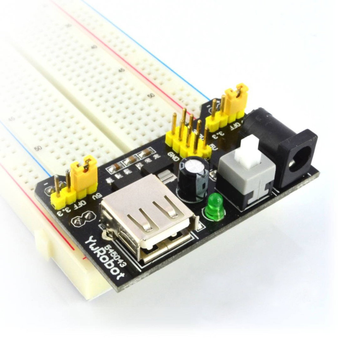 Supply module for contact plates MB102 - 3,3V 5V