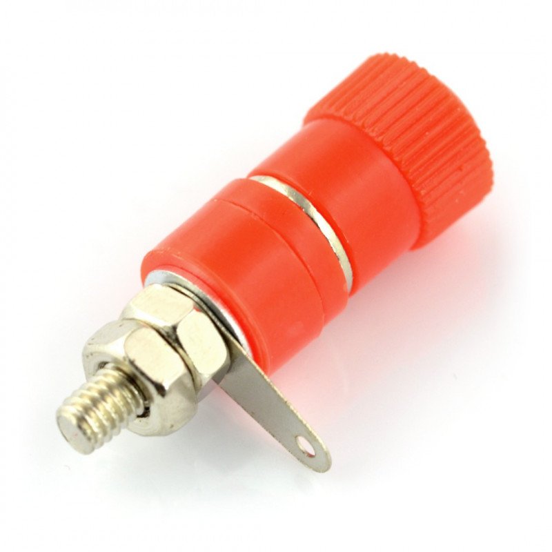 AL2437 socket - red - 4mm