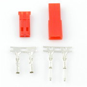 Pair of JST - BEC connectors for LiPol batteries