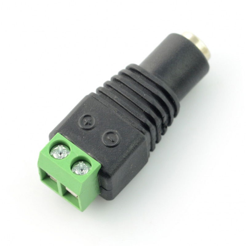 Gniazdo DC φ5.5 x 2.1 mm do druku