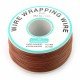Insulated PVC Coated 30AWG Wire Wrapping Wires Reel 820Ft - black Insulated PVC Coated 30AWG Wire Wrapping Wires Reel 820Ft - black