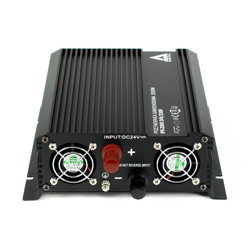 AZO Digital 24 VDC / 230 VAC IPS-2000 2000W voltage converter
