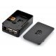 Set of 3 Raspberry Pi B+ wi-fi + case RS Pro Plus with cover - black