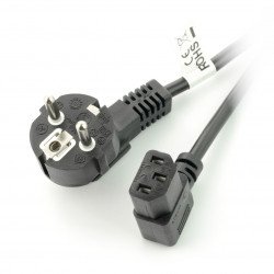 Kabel sata data III (6GB/S) F/F 50cm - czerwony
