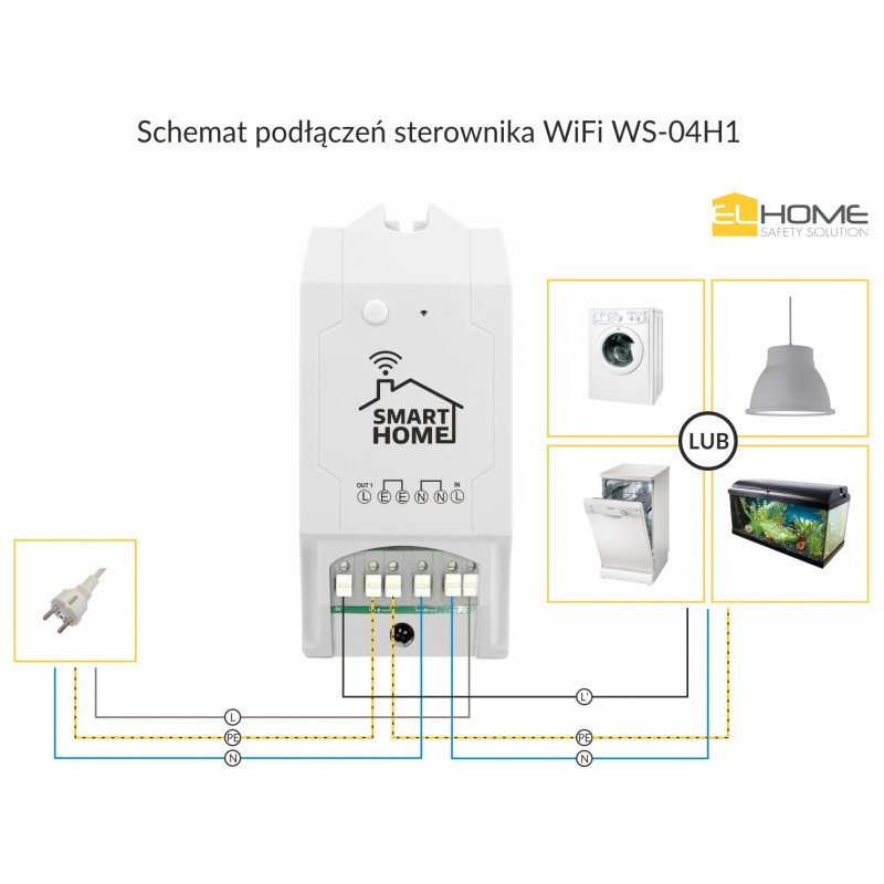 El Home WA-31H1 - Smart Plug WiFi - 2000W