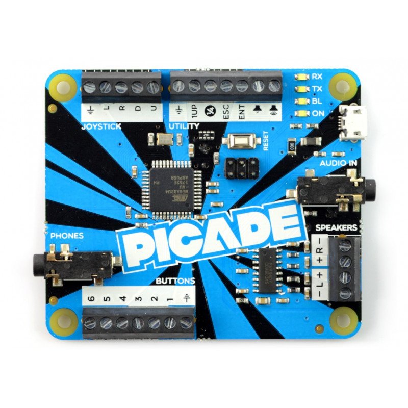 Picade PCB - Arduino Compatible with 3W Amp