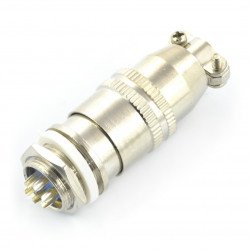 Industrial connector ZP2 with quick-connector - 6-pin