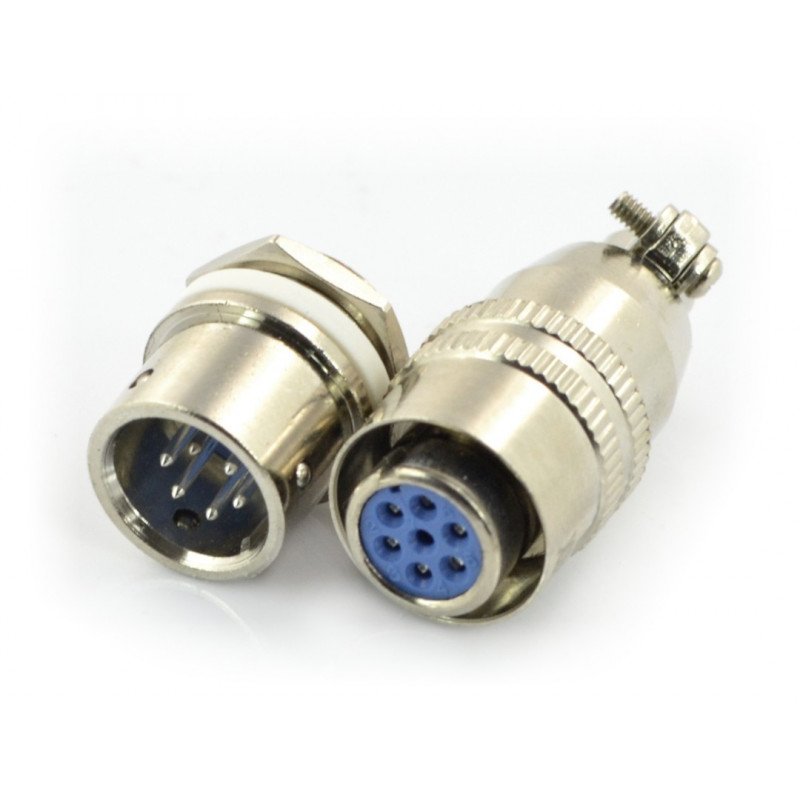Industrial connector ZP2 with quick-connector - 6-pin