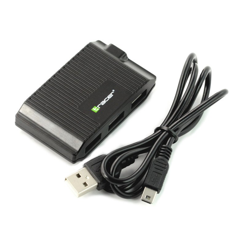 All-in-one Tracer + Hub USB CH3 memory card reader