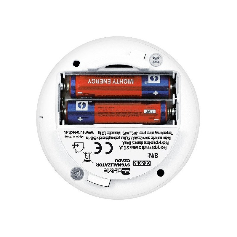 Eura-tech EL Home CD-50B8 mini - CO sensor 3V