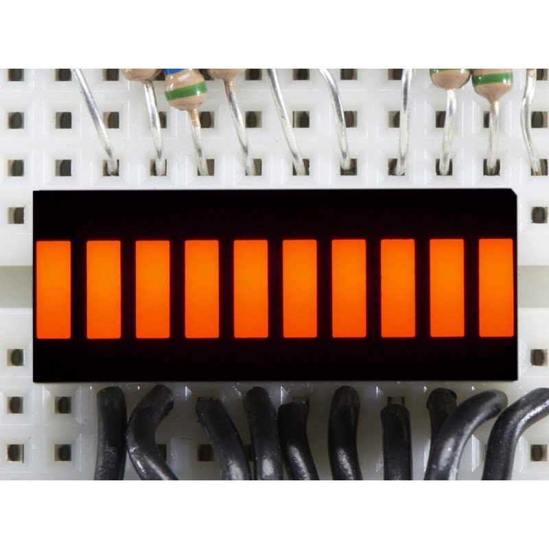 LED Display - 10-segment - amber