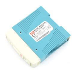 Mean Well MDR-10-24 DIN rail constant voltage power supply - 24V/0,42A