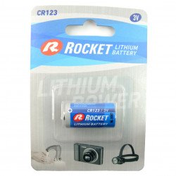 Rocket Lithium Battery - CR123 3V
