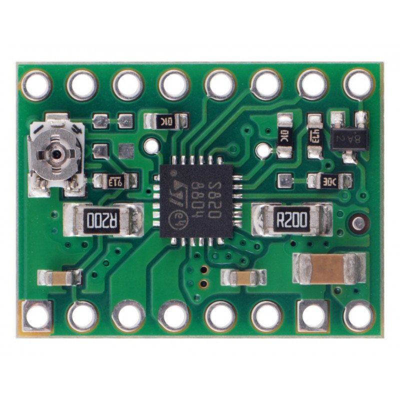 Pololu STSPIN820 - 45V / 0,9A stepper motor driver - with connectors