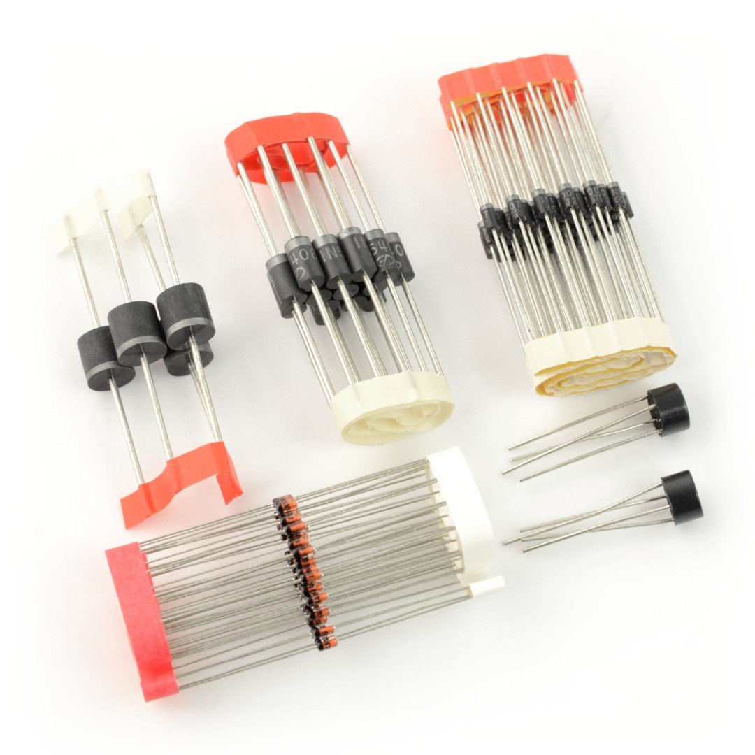 Set of rectifying diodes Velleman K/DIODE1 - 120pcs.