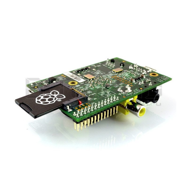 Raspberry Pi Model B 512MB RAM with memory card + system