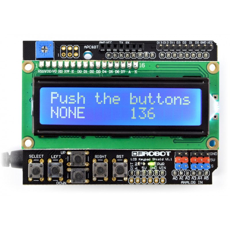 robot lcd