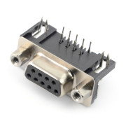 Socket D-SUB 9 angular