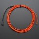 High Brightness Red Electroluminescent (EL) Wire - 2,5m High Brightness Red Electroluminescent (EL) Wire - 2,5m