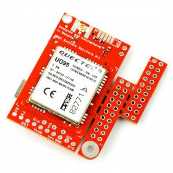 3G/GSM module - u-GSM shield v2.19 UG95E - for Arduino and Raspberry Pi - u.FL connector