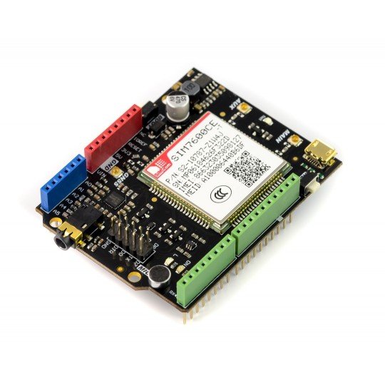 DFRobot - SIM7600CE-T 4G (LTE) - shield do Arduino Botland - Robotic Shop