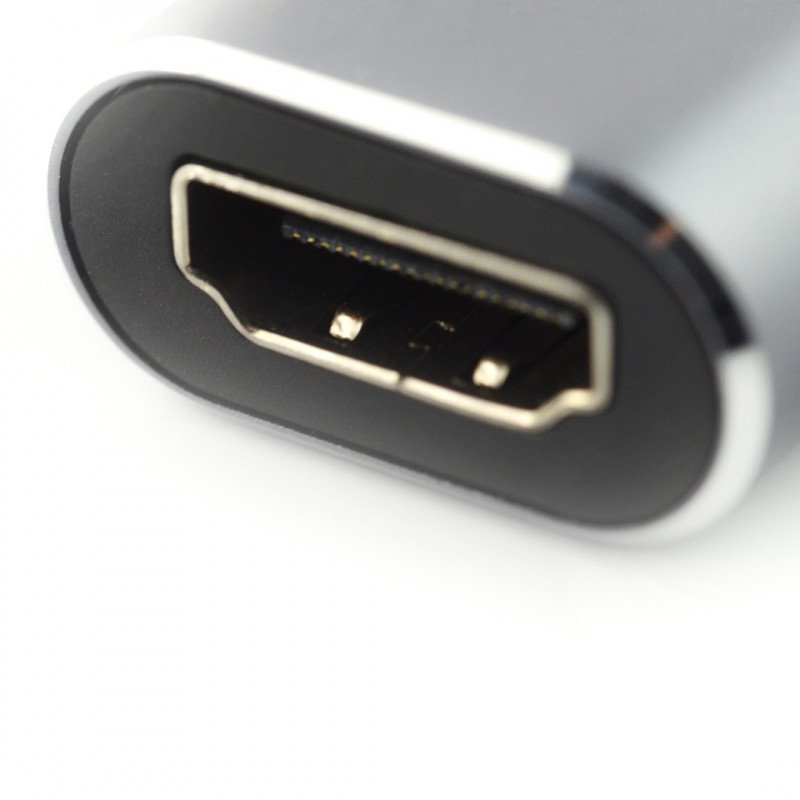 Adapter (HUB) USB Type C to HDMI / USB 3.0 / USB 2.0 / C port