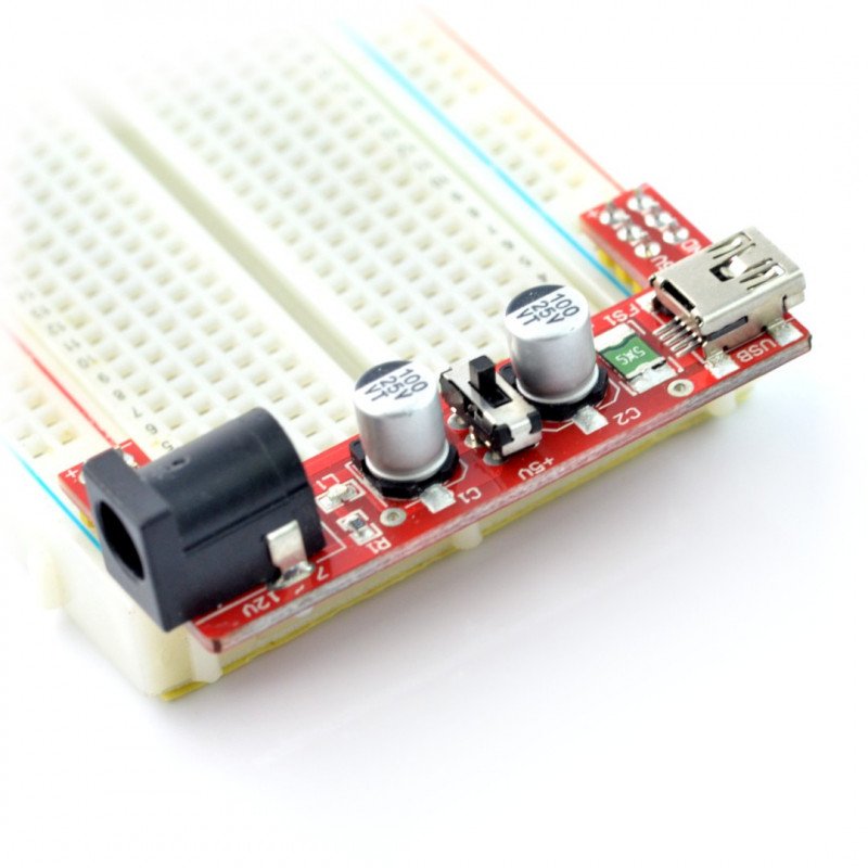 Supply module for contact plates MB102 - 3.3V/5V - Iduino module