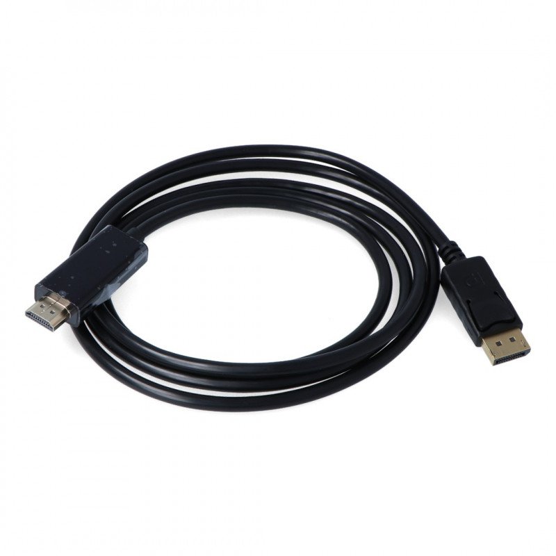 Kabel HDMI-M/DisplayPort-M Akyga 1.8m