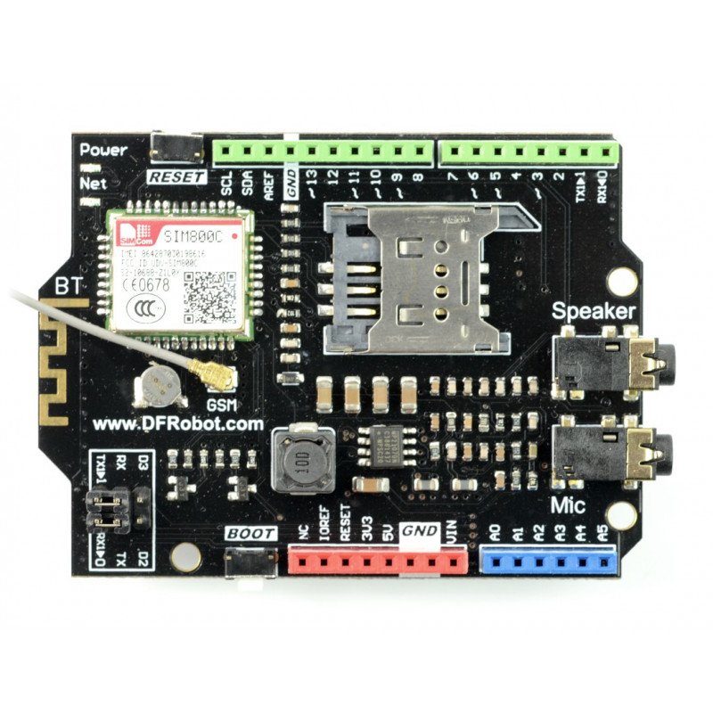 DFRobot Shield for Arduino GPRS SIM800H