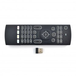 Air Mouse + Voice search + Wireless Keyboard