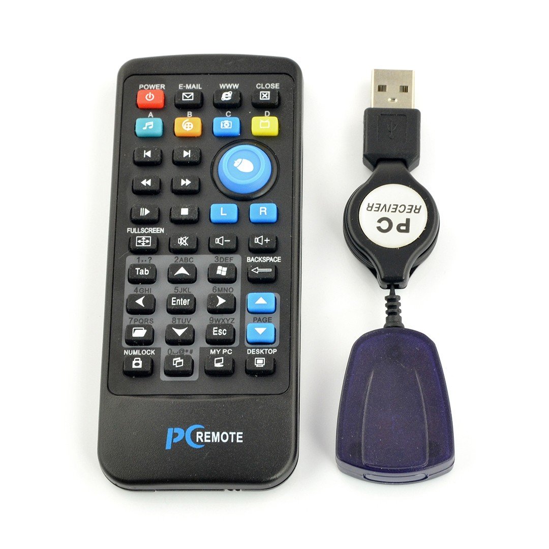 Wireless IR remote - PC Remote Controller Botland Shop