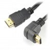 HDMI cable class 1.4 Lexton - 1.8m angled - zdjęcie 4