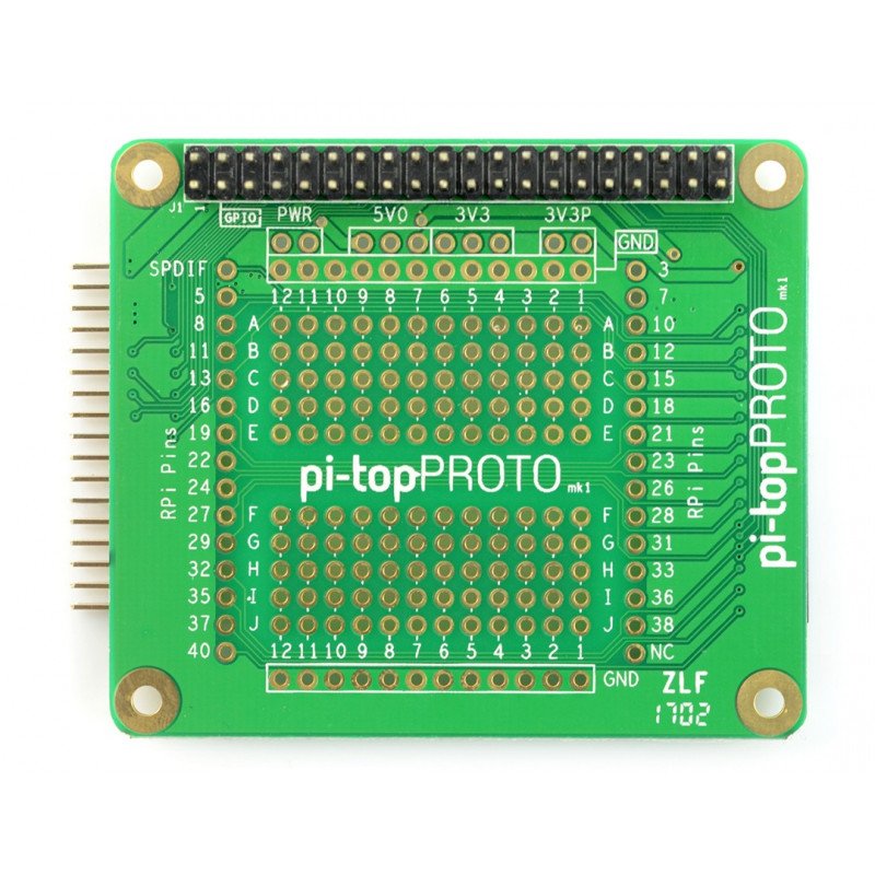 Pi-top - prototype plate - HAT cover for Raspberry Pi