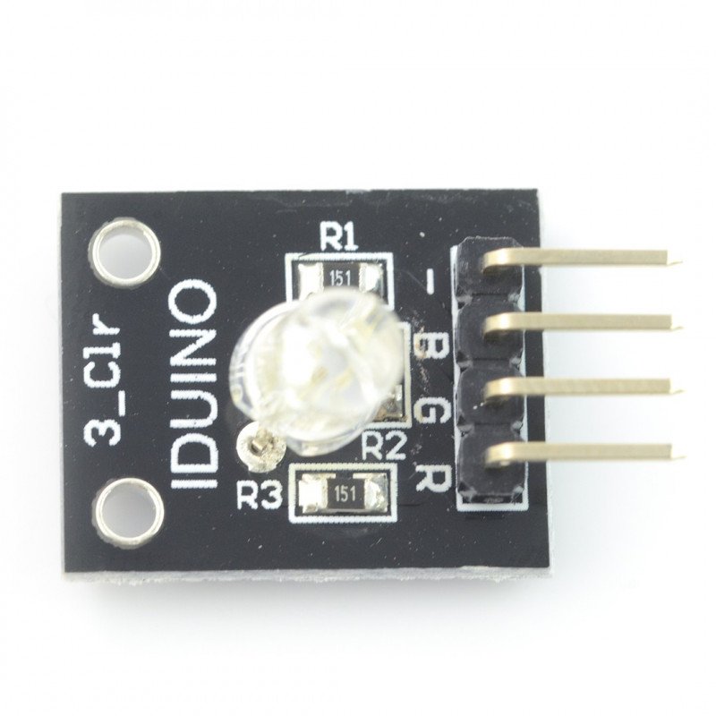 Iduino module with LED RGB diode