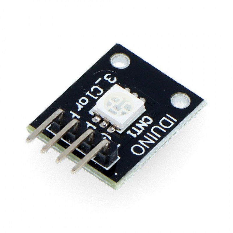 Skeptical react temperature Module with LED RGB SMD diode - Iduino ST1090_ Botland - Robotic Shop