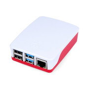 Official case for Raspberry Pi Model 4B - red-white