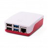 Zestaw Raspberry Pi 4B WiFi 1GB RAM - Official - z obudową grafitową - zdjęcie 5